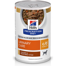 Hills Dog C/D Urinary Care Chicken and Veg Stew 354g